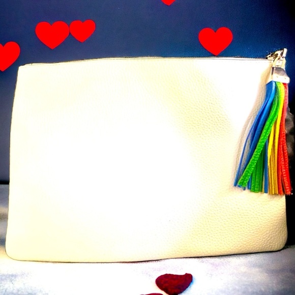Kate Spade Limited Edition Koutney Clutch Rainbow ALL LOVE Pride Bag 8X11” NWOT‍ - Picture 4 of 7